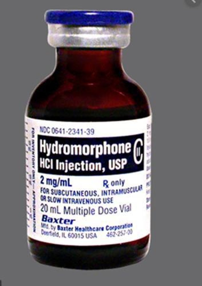 <p>Opioid 5-8 times more potent than morphine.</p>