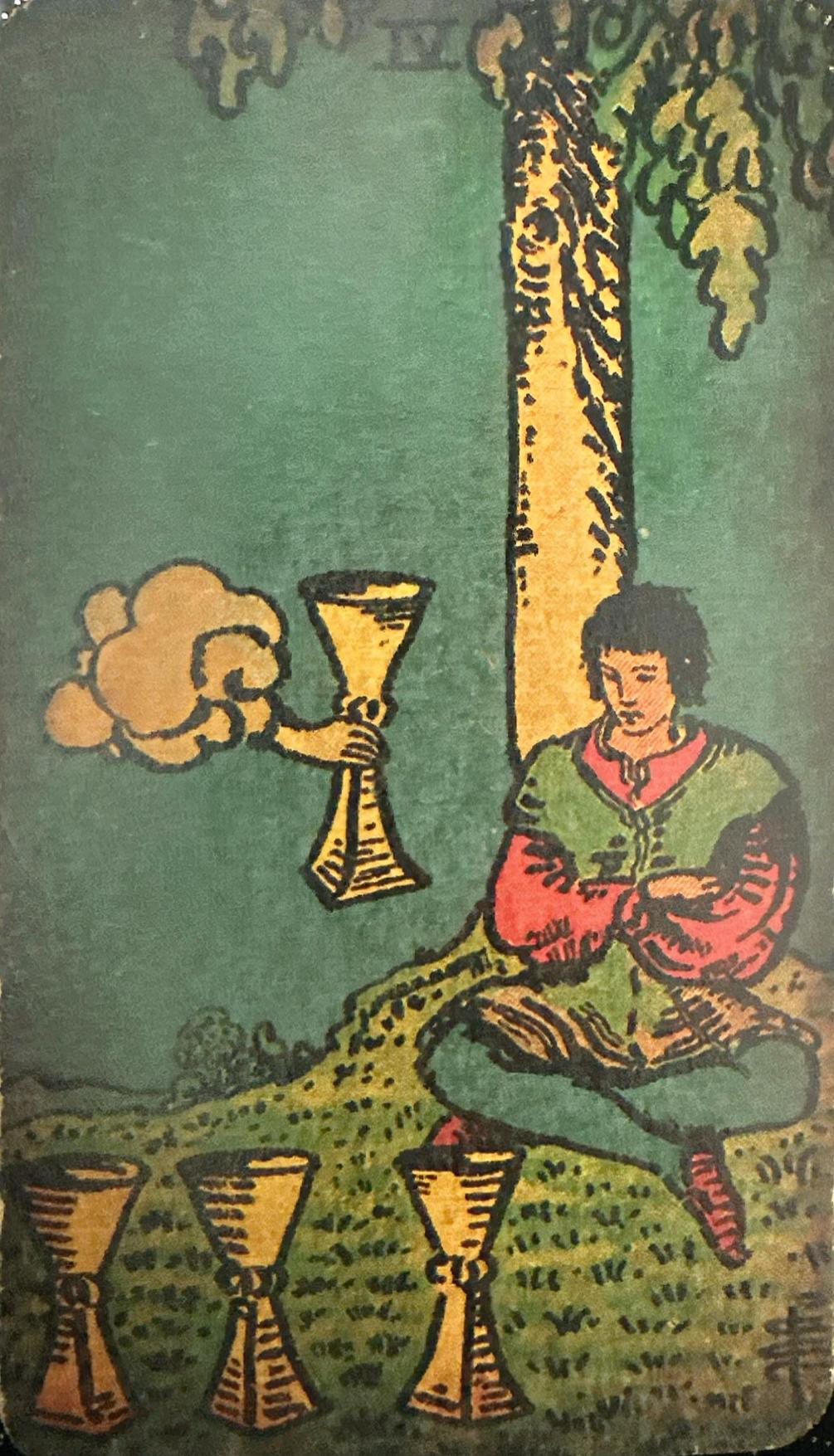 <p>IV - Four of Cups</p>