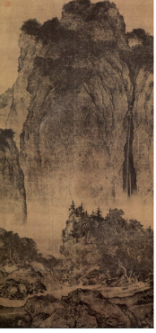 <p>Fan Kuan, Travelers Amid Mountains and Streams</p>