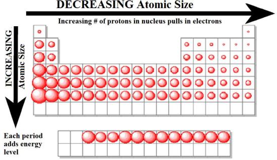 <p>*transition metalls increase down but dont really change ACROSS</p>