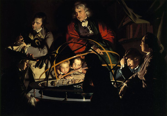 <p>A Philosopher Giving a Lecture on the Orrery</p>