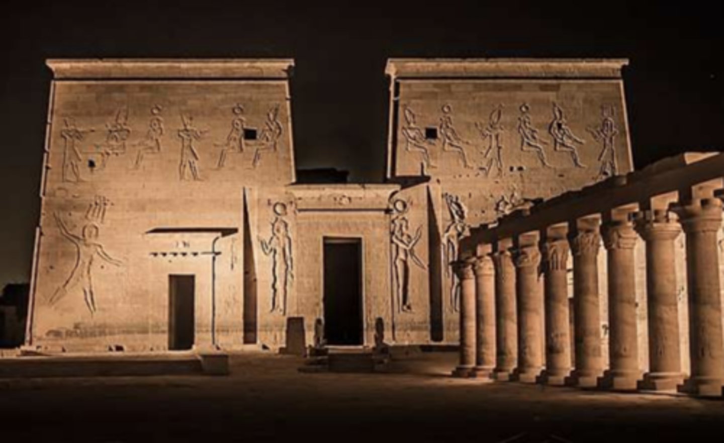 <p>Temple of Philae, unknown architect, 380 BC-117</p>