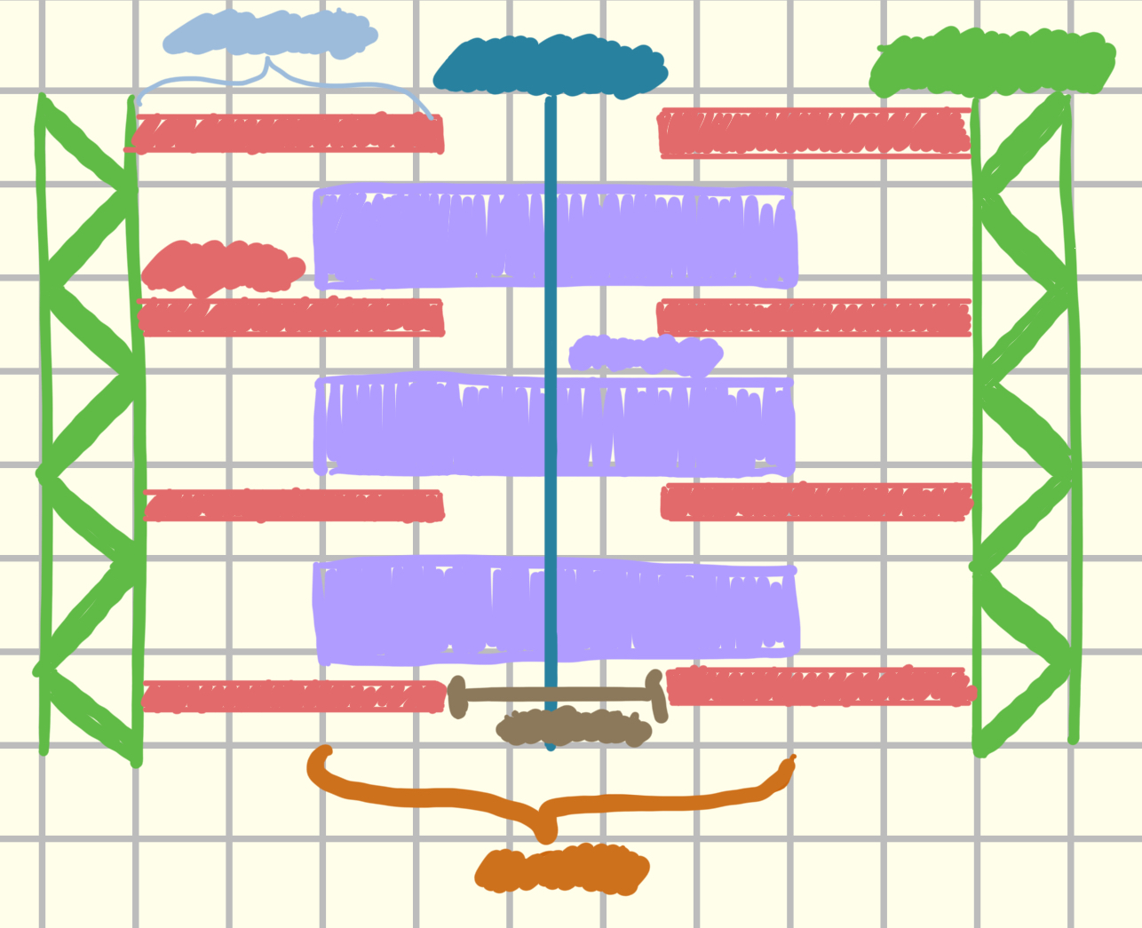 <p>What is the purple part called?</p>