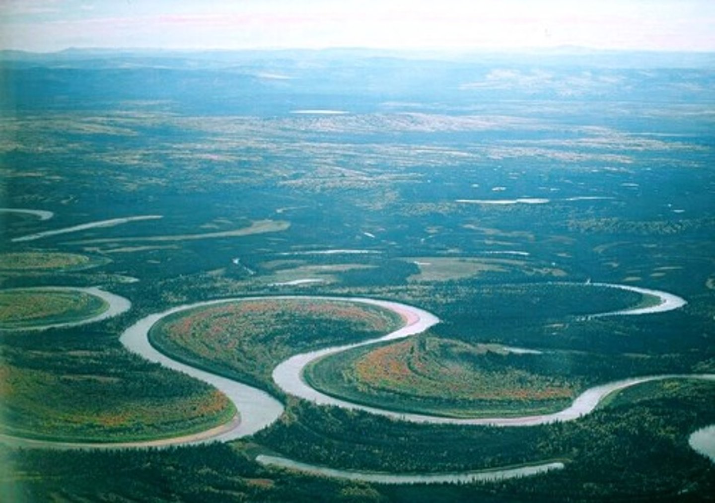 <p>A Lake that is made from a cut-off meander. It is separated from the main river by deposits of silt and material</p>