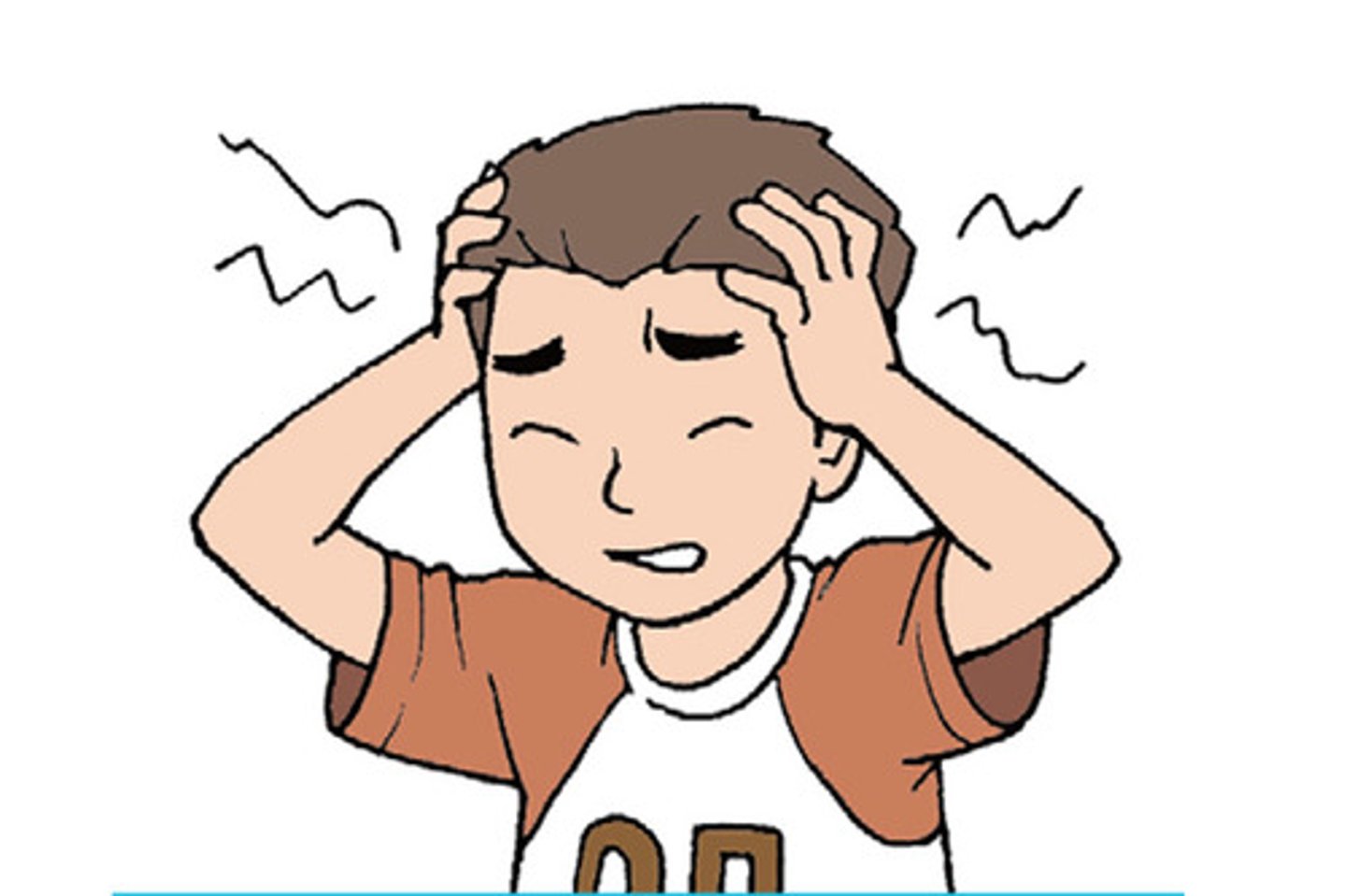 <p>to be sick, to be in pain</p>