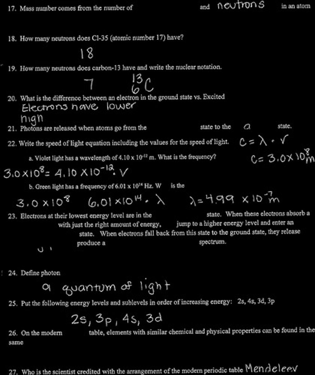 <p>A quantum of light.</p>