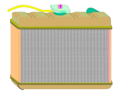 <p><strong>Down Flow Radiator</strong></p>