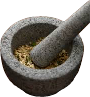 <p>A tool used for grinding or crushing substances.</p><p></p>