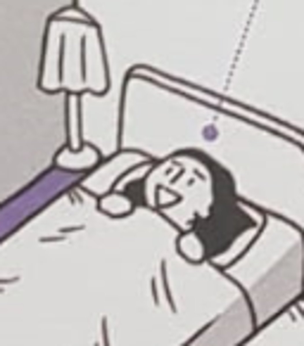 <p>to cover oneself with blankets (bedclothes, duvet)</p>