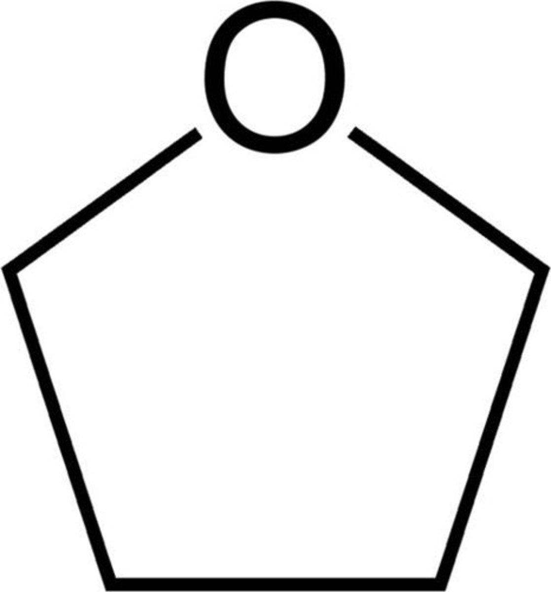 <p>4 carbons and 1 O</p>