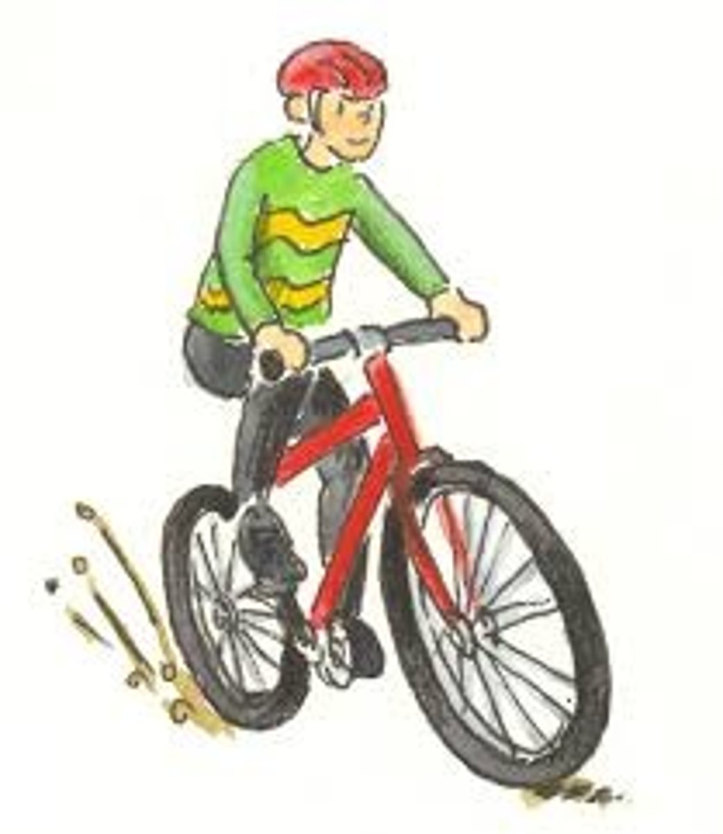 <p>to ride a bicycle</p>
