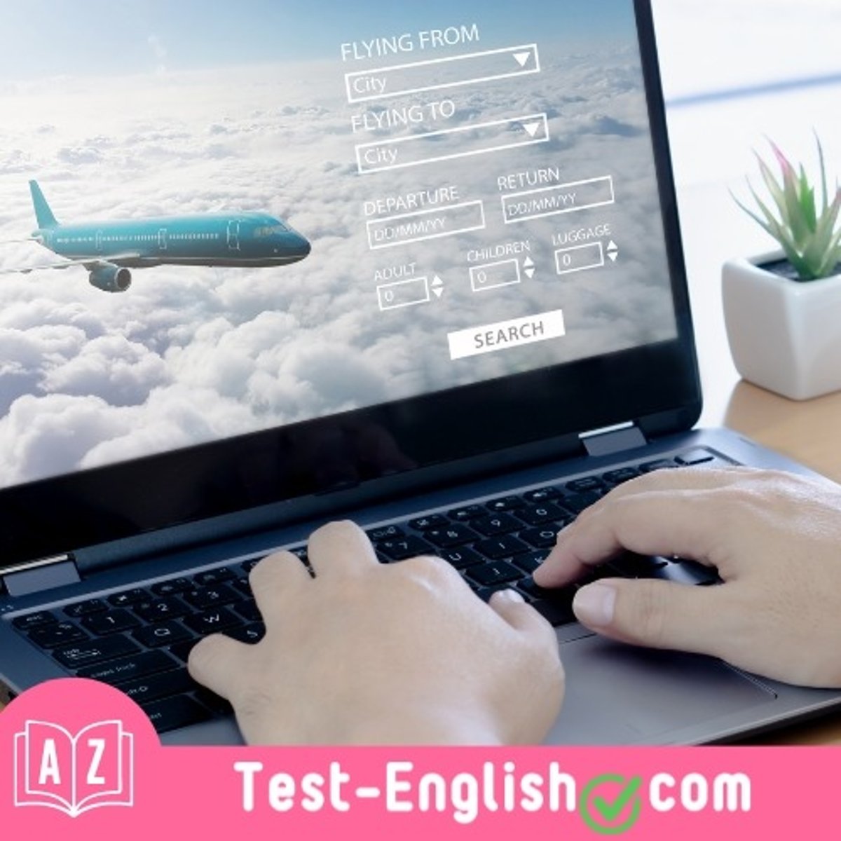 <p>I always _____ my tickets online.</p>