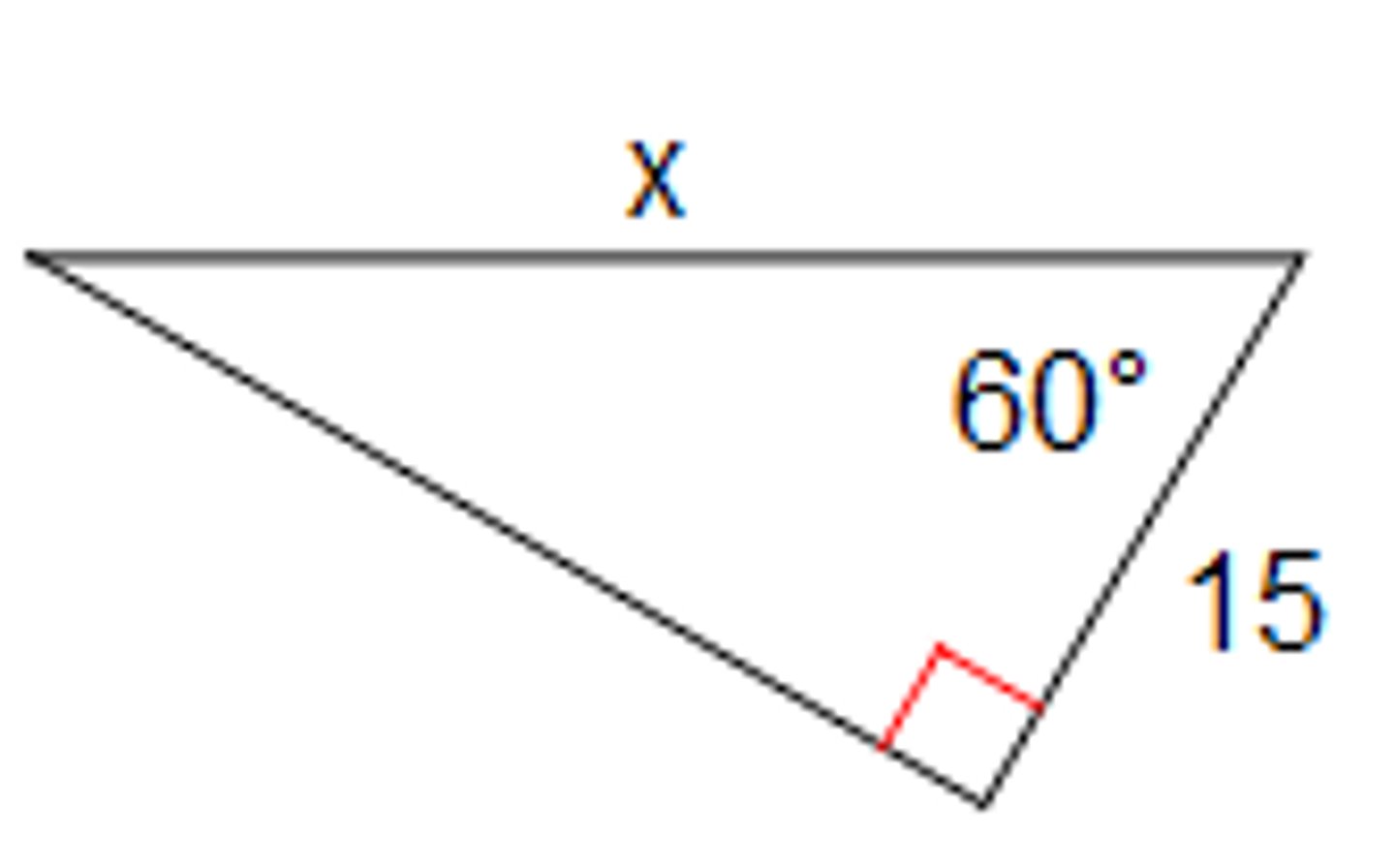 <p>Determine the side length</p>