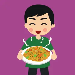 <p>tasty, good</p>