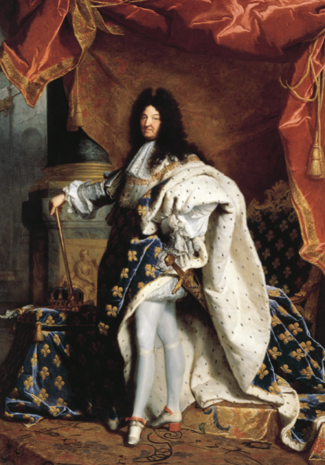 <p>Hyacinthe Rigaud, Louis XIV, 1701</p>