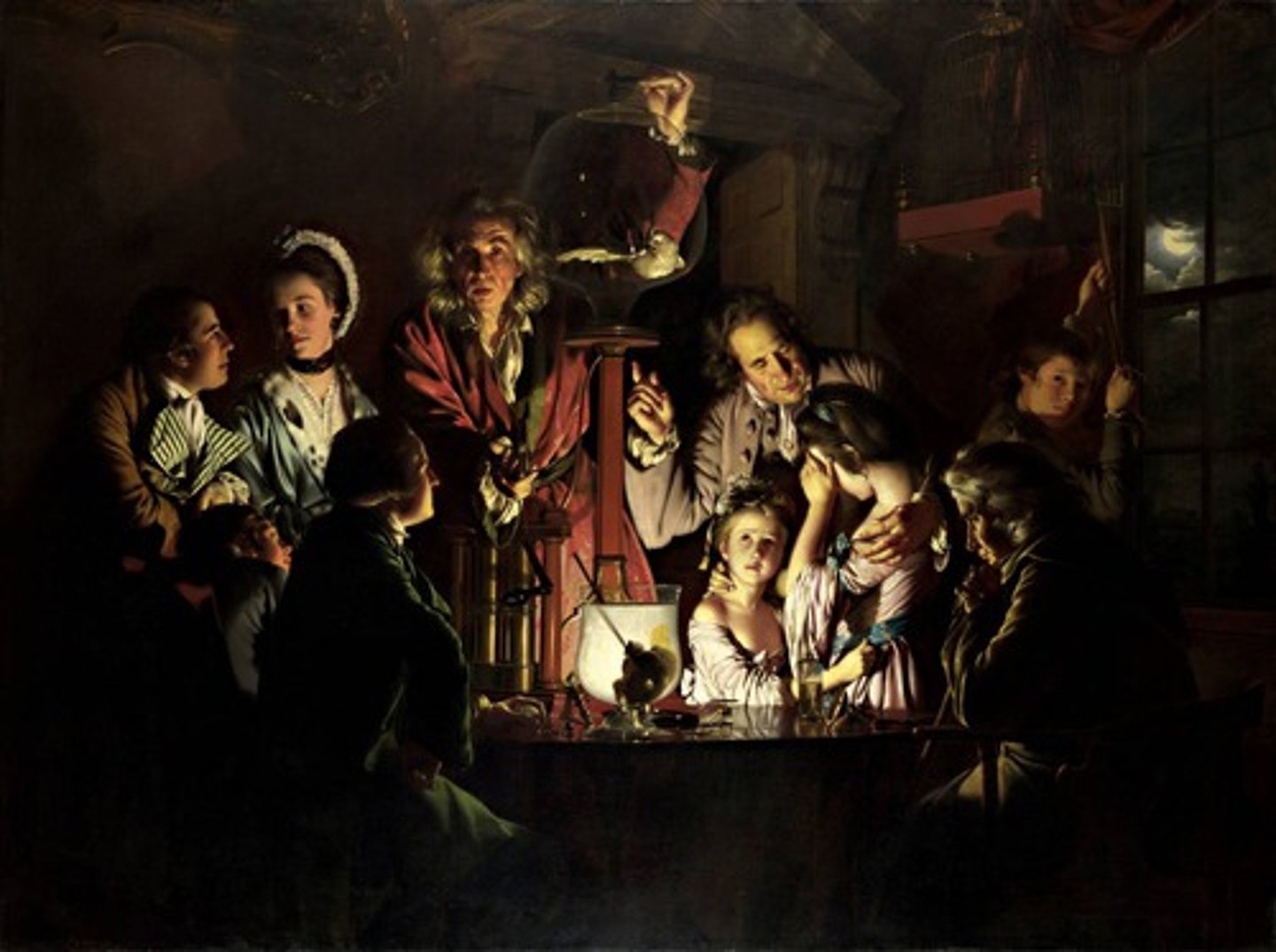 <p>Joseph Wright of Derby, An</p><p>Experiment on a Bird in the AirPump,</p><p>1763-65</p>