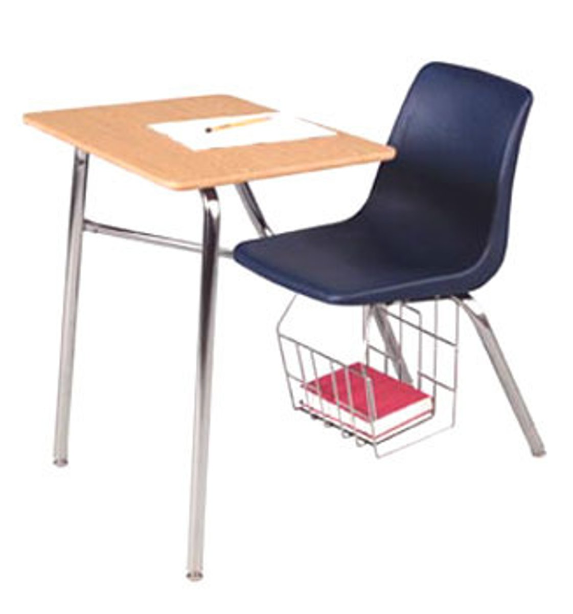 <p>a student school desk</p>