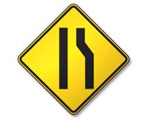 <p>merge to the left lane</p>