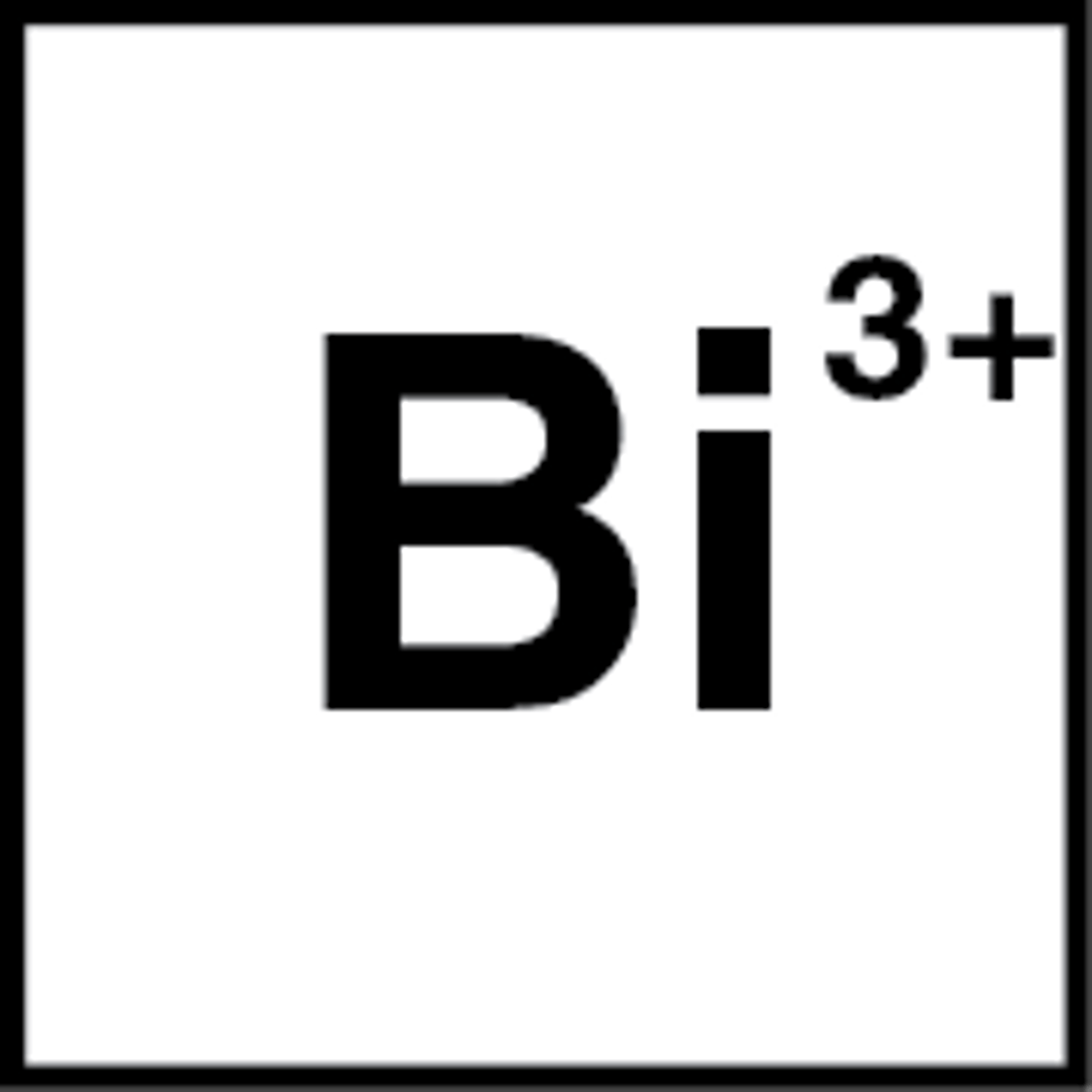 <p>Bi 3+</p>