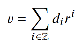 <ul><li><p>System constructed by fixing a totally ordered set of r numerals</p></li><li><p>Each numeral is associated with an index i N<sub>0</sub> equal to the power of a radix r</p></li><li><p>r is equal to the cardinality of the set of all numerals</p></li><li><p>cf. algebraic representation of numbers in base r</p></li></ul><p></p>
