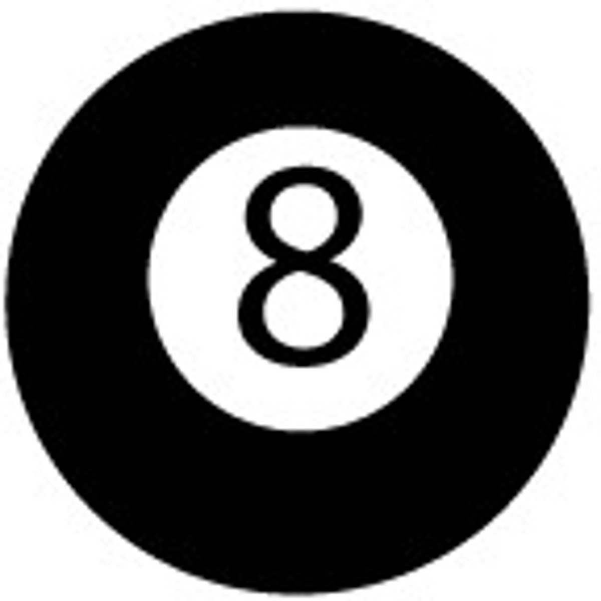 <p>bā (eight)</p>