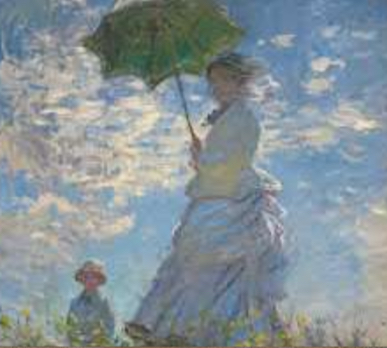 <ul data-type="taskList"><li data-checked="false" data-type="taskItem"><label><input type="checkbox"><span></span></label><div><p>A style or movement in painting originating in <strong><em>France in the 1860s</em></strong></p></div></li><li data-checked="false" data-type="taskItem"><label><input type="checkbox"><span></span></label><div><p>Characterized by a concern with <strong><em>depicting the visual impression of the moment especially in the term of the shifting effect of light and color</em></strong></p></div></li><li data-checked="false" data-type="taskItem"><label><input type="checkbox"><span></span></label><div><p><strong><em>Example:</em></strong></p><p>Woman with a Parasol - Madame Monet and Her</p><p>Son painting by Claude Monet</p></div></li></ul>