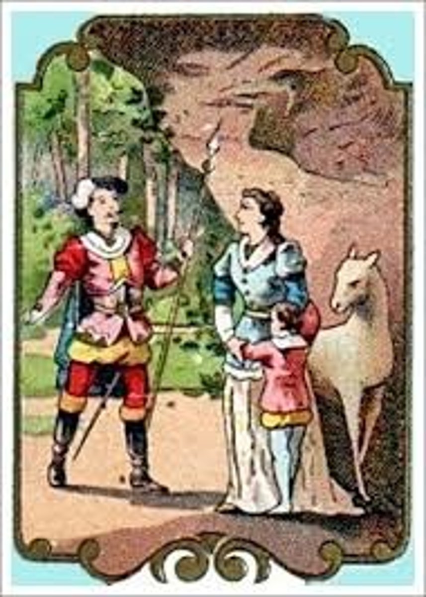 <p>treacherous steward in <em>Legenda Aurea</em>, who follows Geniève to her castle and accuses her of adultery</p>