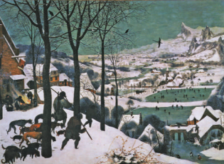 <p>Hunters in the Snow</p>