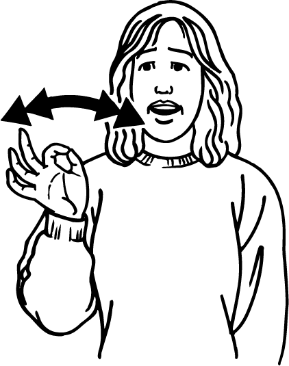 <p>Waving an okay symbol around because nothing is okay! Nothing at all.</p>