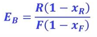 <p>Formula for Eb</p>