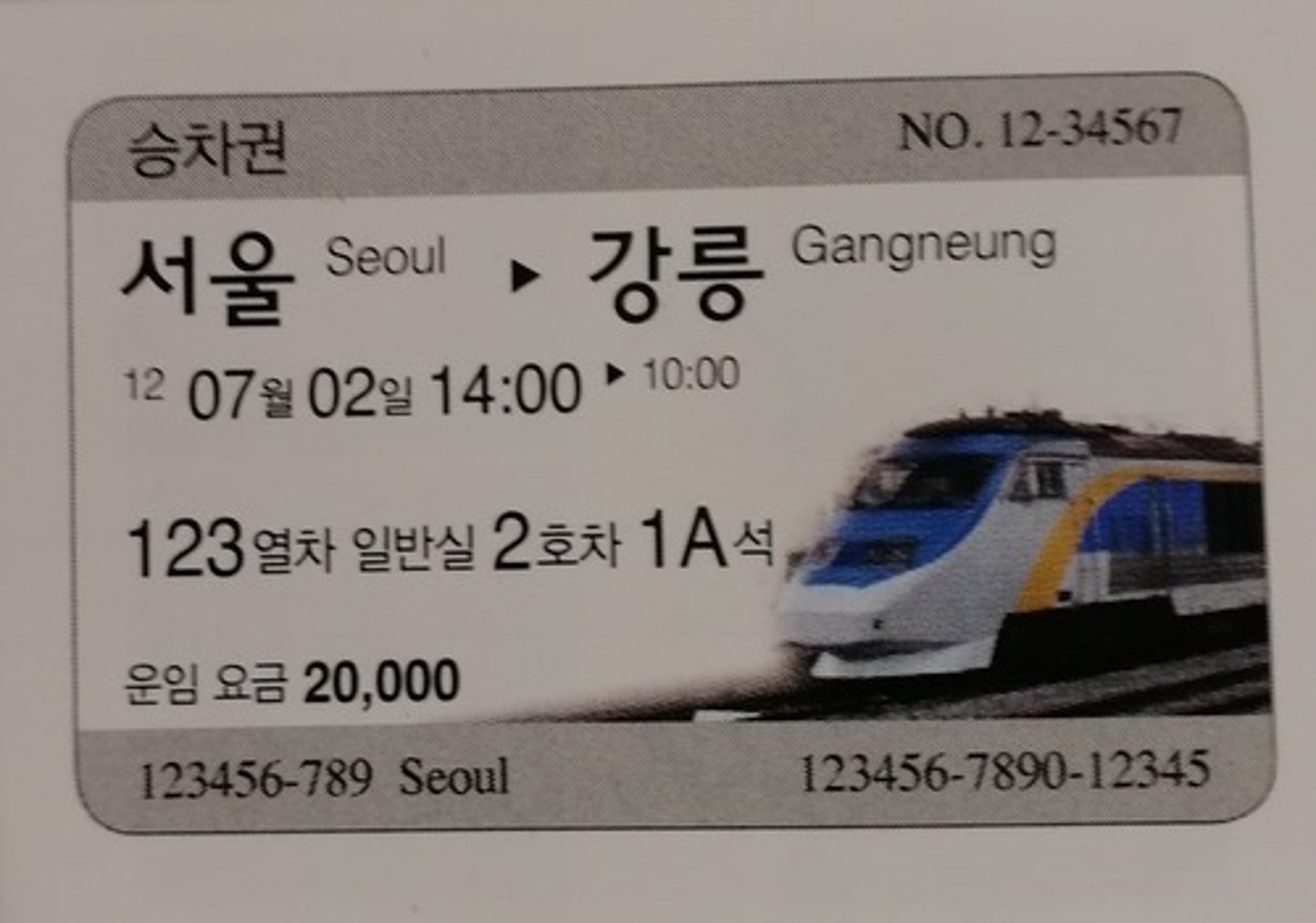<p>train ticket</p>