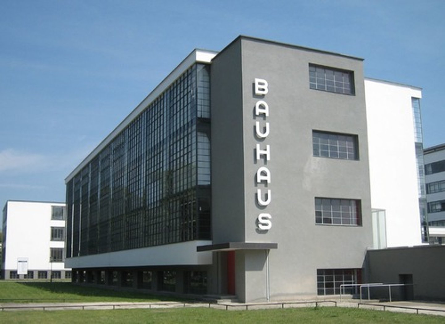<p>Walter Gropius<br>Architectural representation of Bauhaus principles.</p>