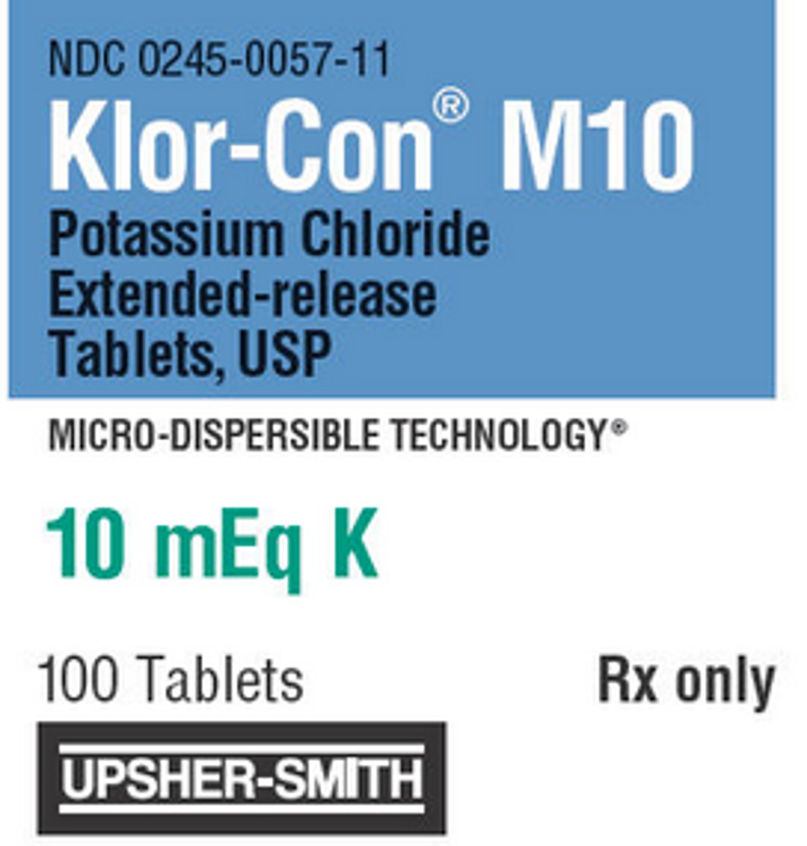 <p>Brand: Klor-Con</p><p>Class: Electrolyte</p><p>Indication: Electrolyte</p><p>Schedule: NCLM</p>