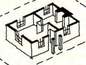 <p>diagrams of any object, made by projection upon a horizontal plane, showing the relationship of its parts</p>