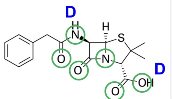 <p>For the following drug, state whether it complies with the Rule of 5:</p><p>Benzylpenicillin</p>