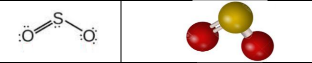 3 electron domains: 2 bonding groups, 1 lone pair (sp2) (<120)