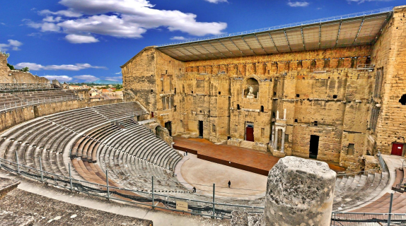 <p>The Theater in Orange, France</p>