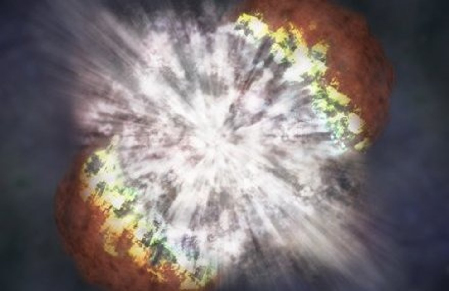 <p>An explosion that happens in a high mass star near the end of its life.</p>