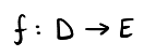 <p>Note: f, D and E are just placeholder</p>