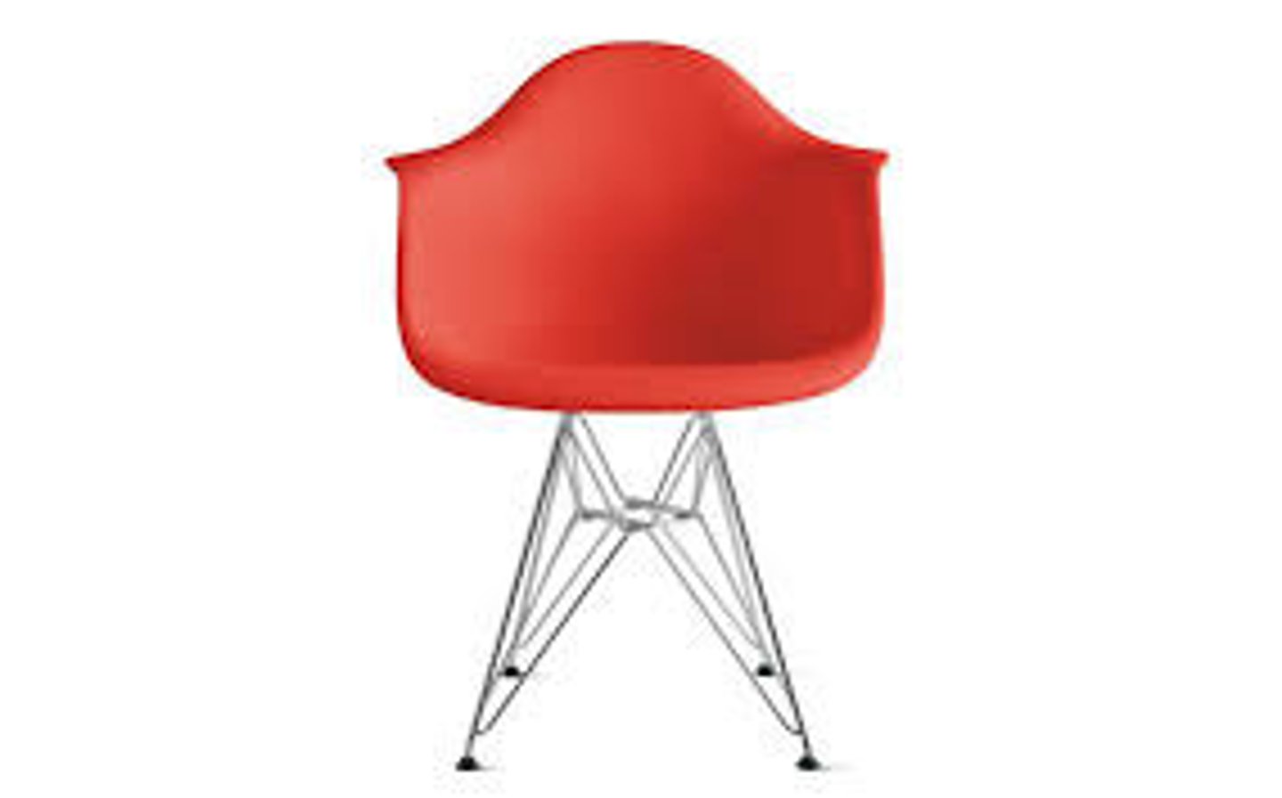 <p>modern chair designed by Charles and Ray Eames</p><p>Created from a single-piece shell, rather than the back and seat being two separate pieces.</p>