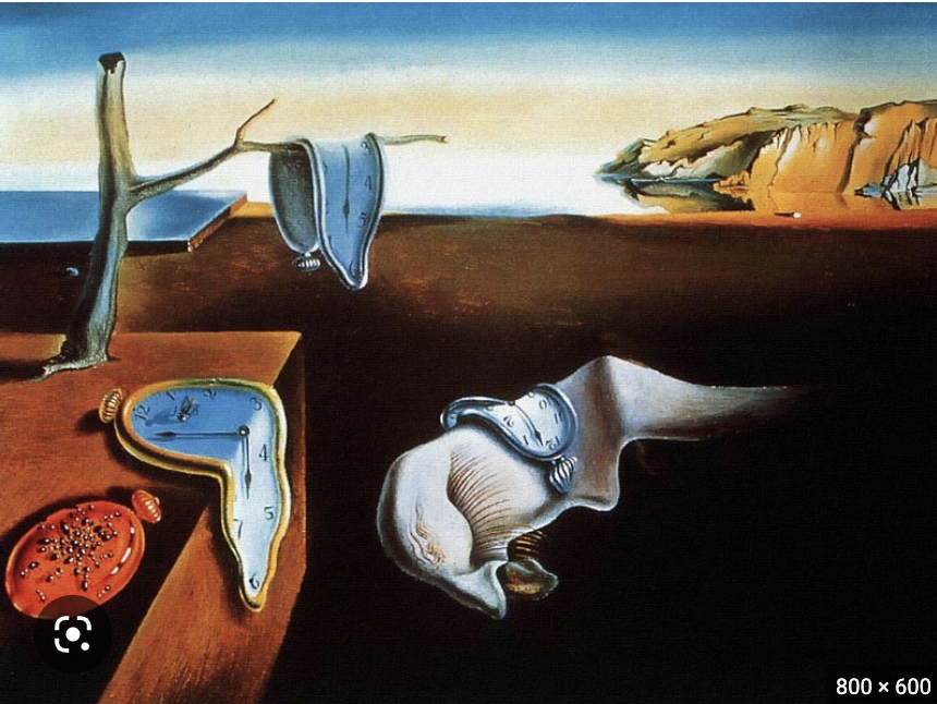 Salvator Dali, de hardnekkigheid van de herinnering