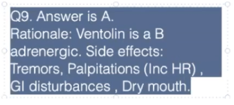 <p>A. Tachycardia</p>