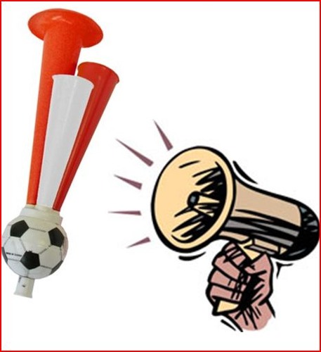 loud confusing disagreeable sounds