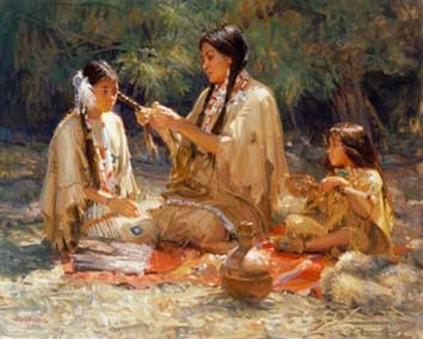 <p>Societies that trace descent through the mother's line, rather than the father's line (as was the custom in Europe). Native societies were highly gendered but much more equal than the European system of gender relations. In most native communities, women had responsibility for farming, storing and preparing food, running households, and participating in councils and decisions about making war and peace. Europeans often viewed Indian women as mistreated (because they did most of the farming) and Indian men as lazy (because they spent a lot of time hunting, which was considered a leisure activity in Europe).</p>