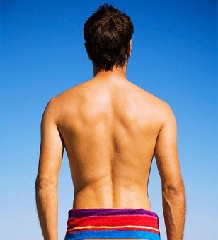 back
