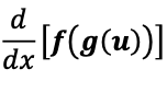 <p>Chain Rule</p>