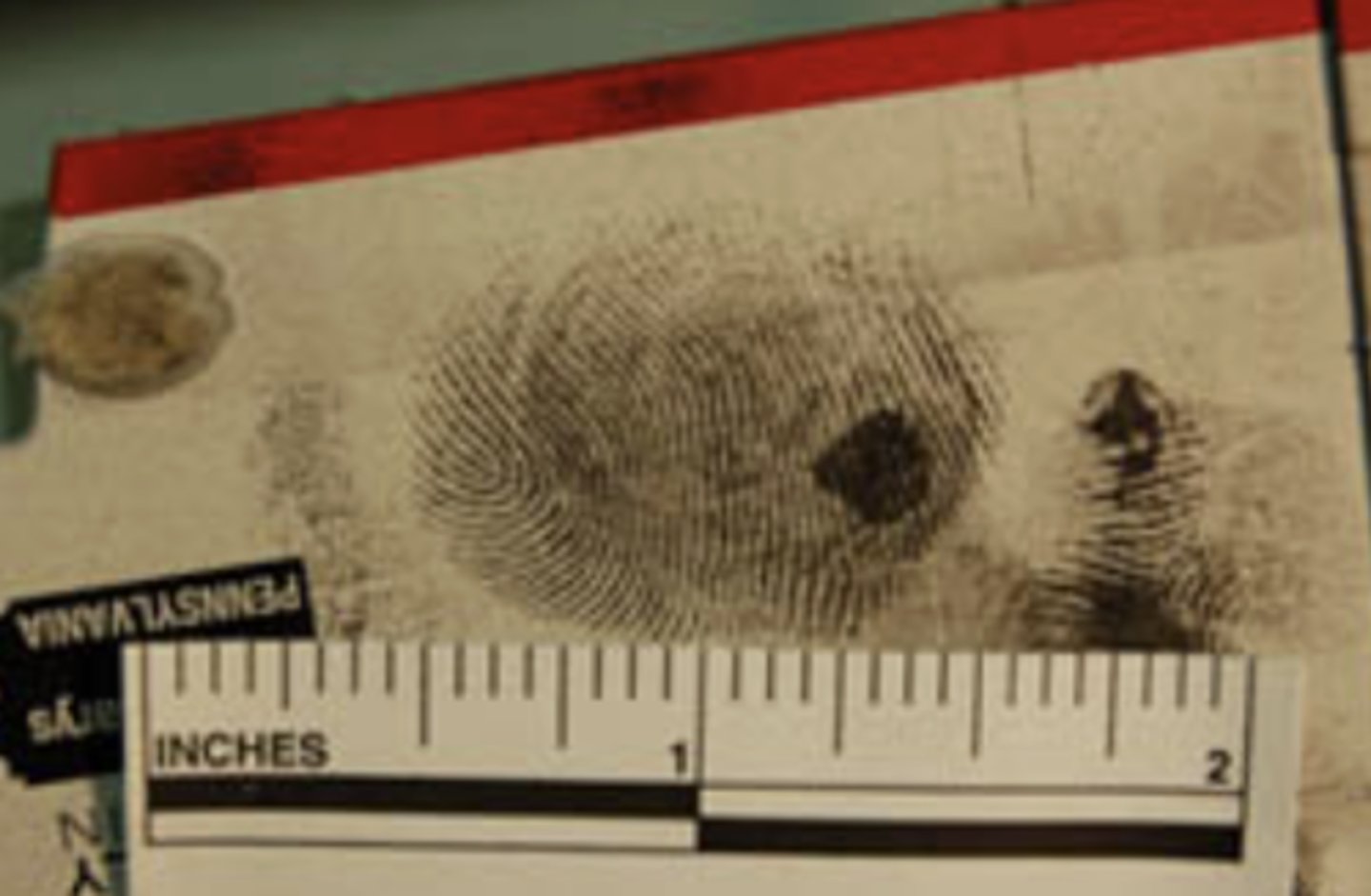 <p>-A spray that reacts with the salt in sweat</p><p>-Turns gray when exposed to light</p><p>-Fumes are also toxic, not used much</p>