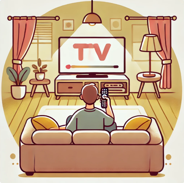 <p>To watch TV</p>