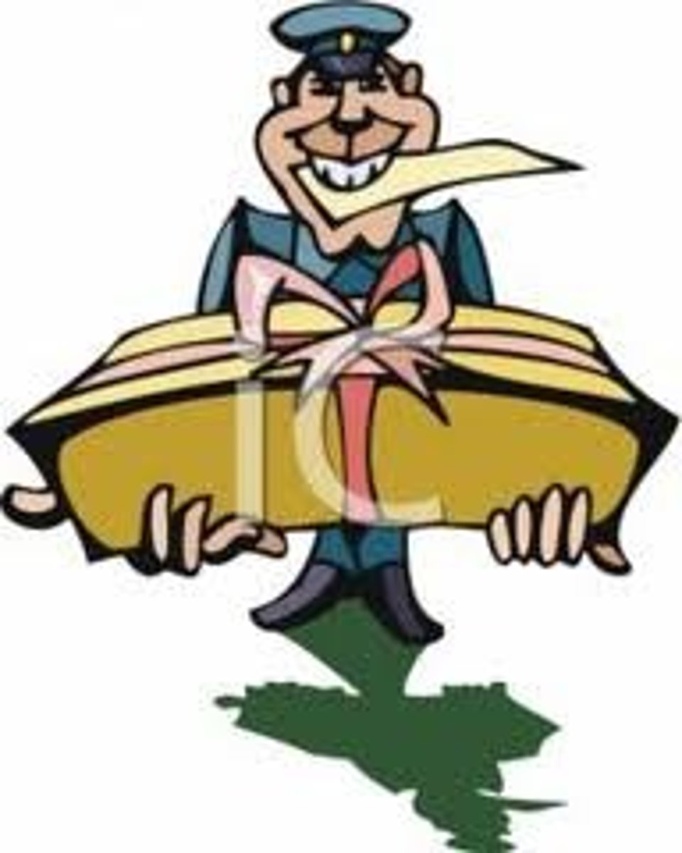 <p>presented a document offering to do a job and stating the price</p>