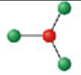 <p>Identify the molecular geometry &amp; bond angle? (image)</p>